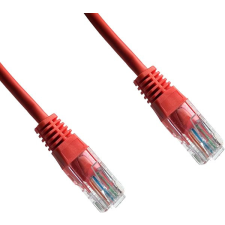 Datacom Patch cord UTP CAT6, 0.25m, narancssárga kábel és adapter