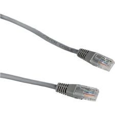 Datacom Patch kábel UTP CAT5E 1,5m szürke kábel és adapter