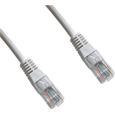 Datacom Patch kábel UTP CAT6 0,5m fehér kábel és adapter