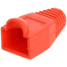 Datacom RJ45 törésgátló, műanyag, piros, 10-pack kábel és adapter