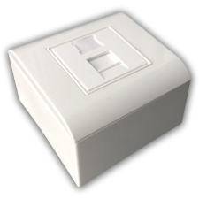 Datacom STP CAT6A 1 × RJ45 moduláris aljzat kábel és adapter