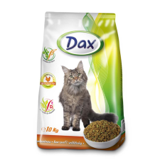  Dax Száraz Macskaeledel szárnyas-zöldség - 10kg macskaeledel