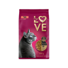 Daxler My Love Cat száraz 300g Marha macskaeledel