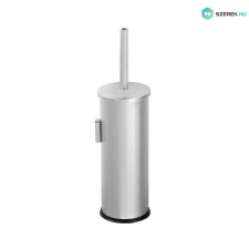 DAY-CO METAL Falra szerelhető Wc kefe, tartóval, rozsdamentes acél matt takarító és háztartási eszköz
