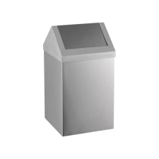 Dayco rozsdamentes acél billenőfedeles szemetes 11L szemetes