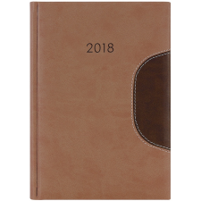 DAYLINER Memphis, A5 napi beosztású agenda, Barna-csokoládé határidőnapló