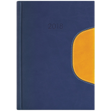 DAYLINER Memphis, A5 napi beosztású agenda, Kék-Sárga határidőnapló