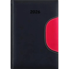 DAYLINER Memphis Naptár tervező B5 heti 2026 fekete-piros határidőnapló