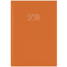 DAYLINER MyPastel, A5 napi beosztású agenda, Narancs határidőnapló