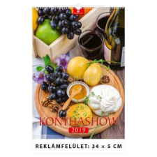 DAYLINER Naptár, fali, DAYLINER, "Konyha Show" naptár, kalendárium