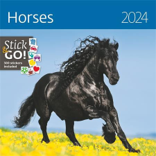 DAYLINER Naptár, fali, DAYLINER, &quot;Lovak&quot; naptár, kalendárium