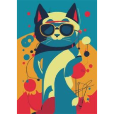 DAYLINER Naptár, tervező, A5, heti, DAYLINER "Colors Astro Cat" határidőnapló