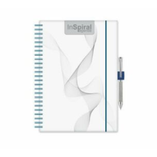 DAYLINER Naptár, tervező, A5, heti, DAYLINER, "InSpiral GT", fehér-kék határidőnapló