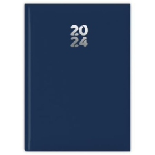 DAYLINER Naptár, tervező, A5, heti, DAYLINER, "Pannon", sötétkék határidőnapló