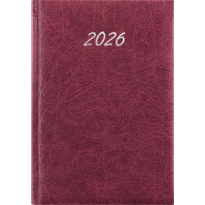 DAYLINER Naptár, tervező, A5, napi, DAYLINER, Rebel, bordó (NRA5BOU) határidőnapló