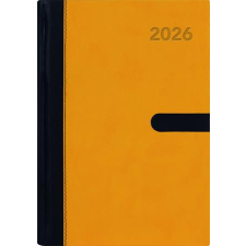DAYLINER Naptár, tervező, A5, napi, DAYLINER Winner, sárga (NWA5NSU) határidőnapló