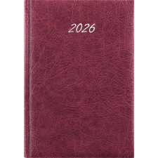 DAYLINER Naptár, tervező, B5, heti, DAYLINER, Rebel, bordó (NRB5BOU) határidőnapló