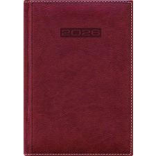 DAYLINER Naptár, tervező, B5, heti, DAYLINER, Sherwood, barnásvörös (NSB5BVU) határidőnapló