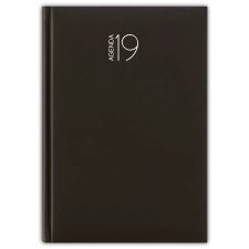 DAYLINER Pannon, A5 heti beosztású agenda, Fekete határidőnapló