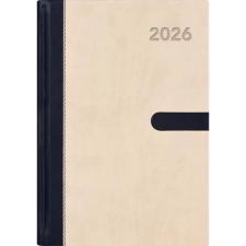 DAYLINER Winner Naptár tervező A5 heti 2026 bézs határidőnapló