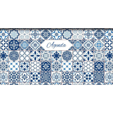 DAYLINER Zsebnaptár, fekvő elrendezésű, DAYLINER, Colors Ceramic (NCZSCEU) naptár, kalendárium