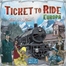 Days of Wonder Ticket to Ride Európa stratégiai játék társasjáték