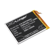 DBU-3200A Telefon akkumulátor 3200 mAh mobiltelefon akkumulátor