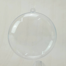 DC Ajándéktartó lapos gömb műanyag lapos 7cm x 2,5cm dekorálható tárgy