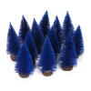 DC Dekor fenyőfa királykék 15cm 12db/cs