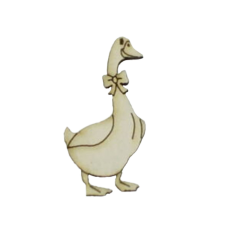 DC Fa figura - Liba 5cm x 2,5cm dekorációs kellék