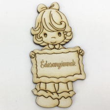 DC Fa kislány figura - Édesanyámnak 5cm x 10cm dekorációs kellék