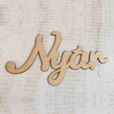 DC Fa &quot;Nyár&quot; felirat 15cm x 7,5cm dekorációs kellék