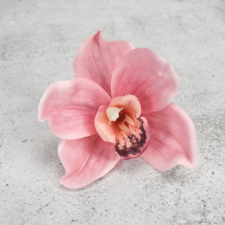 DC Orchidea fej 6cm x 10cm rózsaszín dekoráció