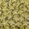 DC Polisztirol csillag 2cm csillámos arany