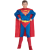 DC Superman Deluxe Musk öltöny fiúknak 90-100 cm 3-4 éveseknek