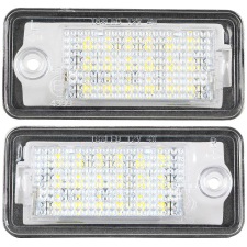 DCR Audi A3 A4 A6 A8 Q7 -LED rendszámtábla világitás 2 db. autóalkatrész