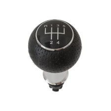 DCR Audi A4 B7 04-07 sebességváltó gomb FEKETE + KRÓM 5 SEBESSÉGES autóalkatrész