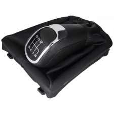 DCR Skoda Superb II 08-12 sebességváltó gomb + váltószoknya 6 sebességes kerettel autóalkatrész