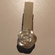 DD Mini csipesz romantika rózsa 3,5cm dekorációs kellék