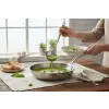 de Buyer Milady rozsdamentes acél Serpenyő, 28 cm, 1,8 literes