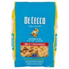 De Cecco farfalle durumtészta, 1kg tészta