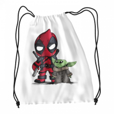  Deadpool és Baby Yoda - Gyerek Tornazsák tornazsák