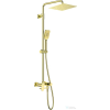 Deante ALPINIA esőztető zuhanyoszlop, kádtöltő csapteleppel, arany NAC_Z1AM