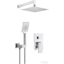 Deante ANEMON BIS falsík alatti zuhanyszett, csapteleppel, esőztetővel, króm NAC_09MP csaptelep