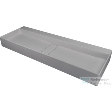 Deante BLUR ráültethető gránit mosdó 100x40 lefolyófedéllel, metálszürke CQB_SU1S szaniter