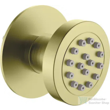 Deante CASCADA zuhanyfúvóka, kerek, szálcsiszolt arany NAC_R77K csaptelep