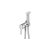 Deante Concealed bidet mixer with bidetta shower head