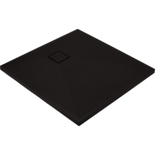 Deante Correo négyzet alakú zuhanytálca 90x90 cm fekete KQR_N41B kád, zuhanykabin