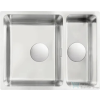 Deante EGERIA acél mosogató, 1,5 medencés, szálcsiszolt acél ZPE_050C