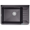 Deante GARDEN ipari mosogató, 1 medencés, 505x350 mm, grafit ZYT_211A
